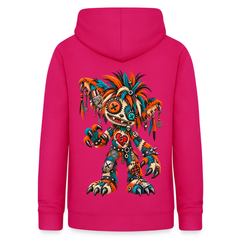SCRAP JACK – Damen Hoodie - dunkles Pink