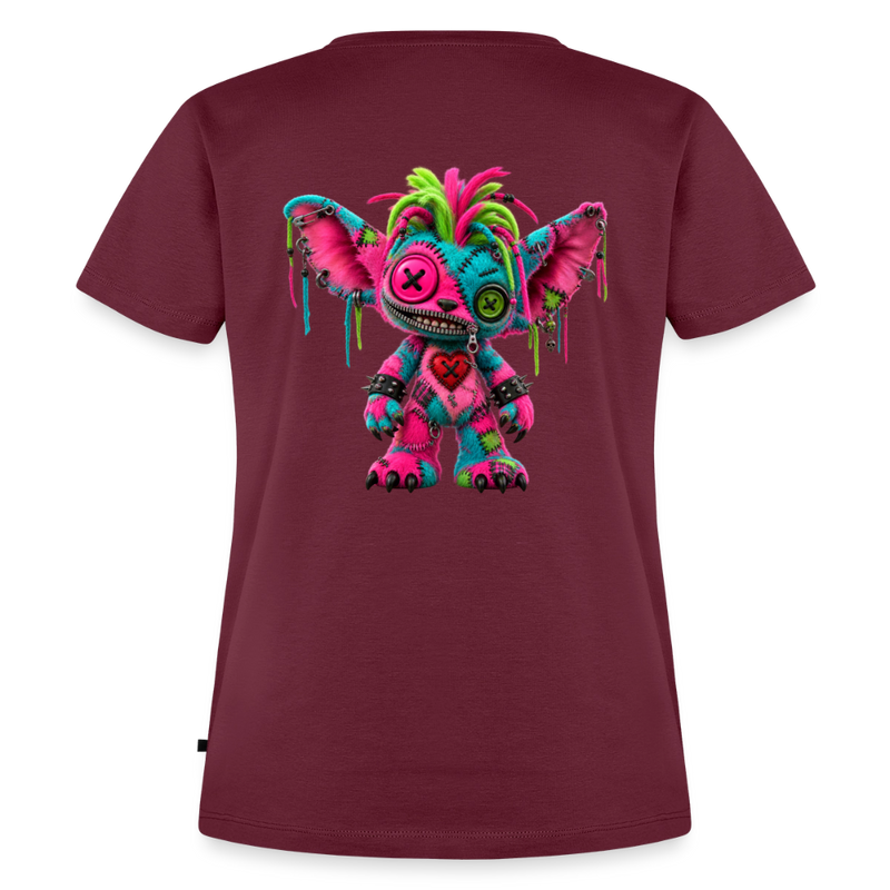 RIOT ROXIE – Damen Premium T-Shirt - Burgunderrot