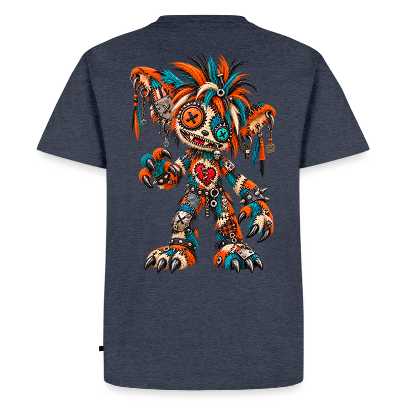 SCRAP JACK – Herren Premium T-Shirt - Jeansblau 