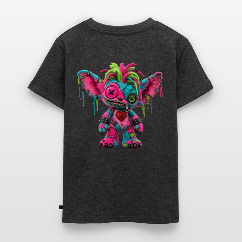 RIOT ROXIE – Kinder Premium T-Shirt - Anthrazit meliert