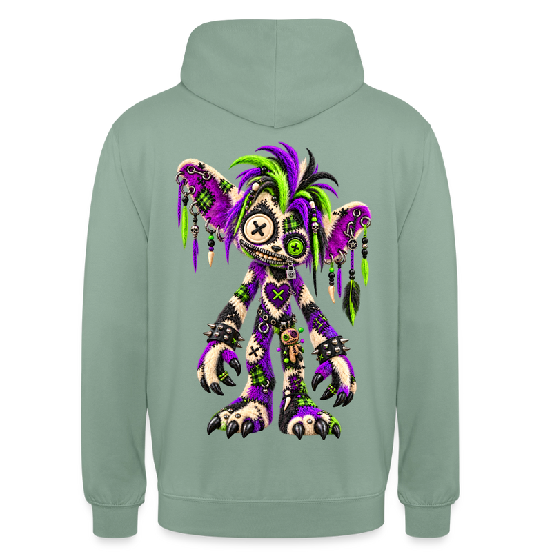 VOODOO VINNIE – Herren / Unisex Hoodie - Graugrün