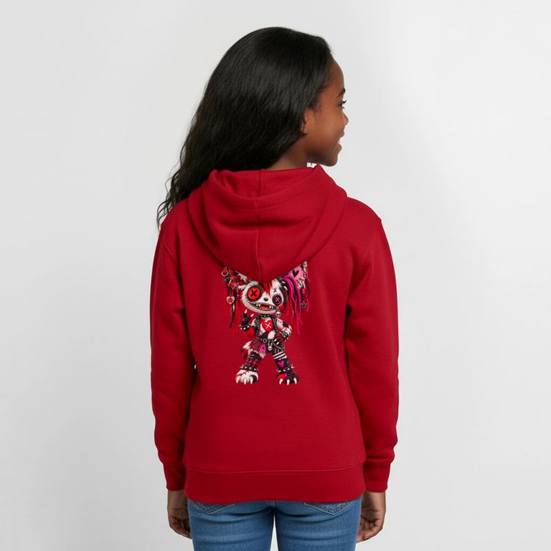 MOSH MOLLY – Teenie Hoodie - Rot