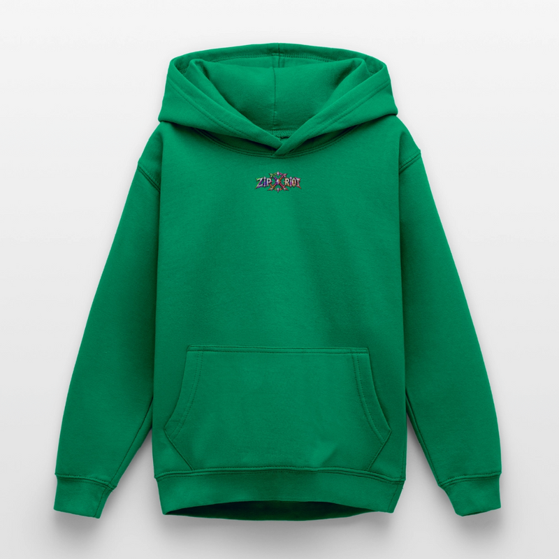 RIOT ROXIE – Teenie Hoodie - Kelly Green