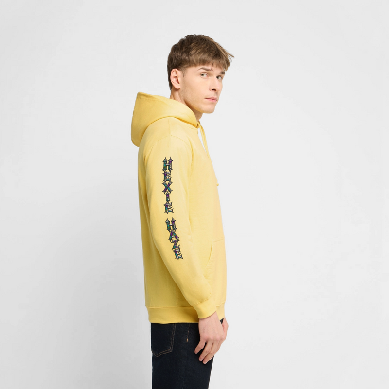 HEXIE HAZE – Herren / Unisex Hoodie - Zitronengelb