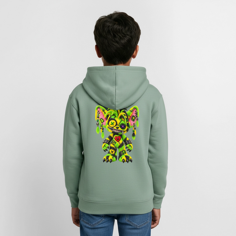 FUZZBALL GREMMY – Teenie Hoodie - Graugrün