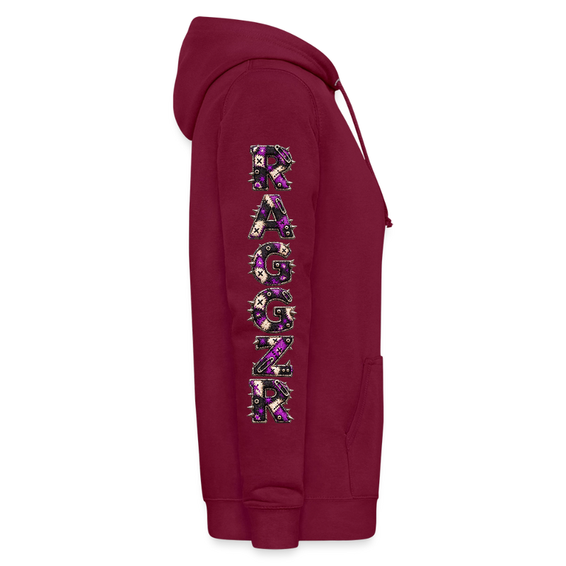 RAGGZR – Damen Hoodie - Bordeaux
