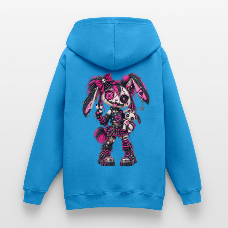 VELVET VEX – Teenie Hoodie - Meeresblau