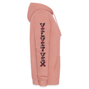 VELVET VEX – Damen Hoodie - Altrosa