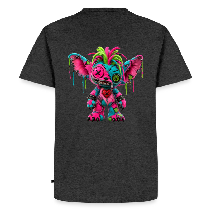 RIOT ROXIE – Herren Premium T-Shirt - Anthrazit meliert