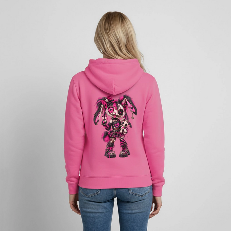 VELVET VEX – Damen Hoodie - Pink