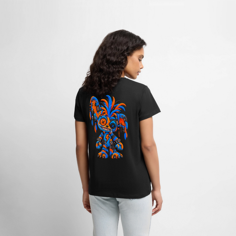 STATIC SPIKE – Damen Premium T-Shirt - Schwarz