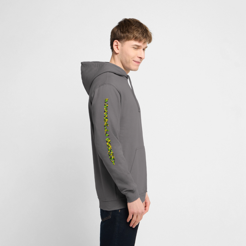 FUZZBALL GREMMY – Herren / Unisex Hoodie - Mittelgrau