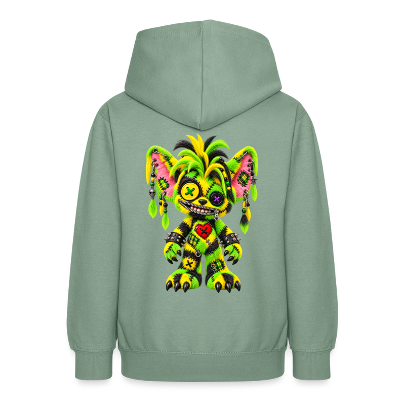 FUZZBALL GREMMY – Teenie Hoodie - Graugrün