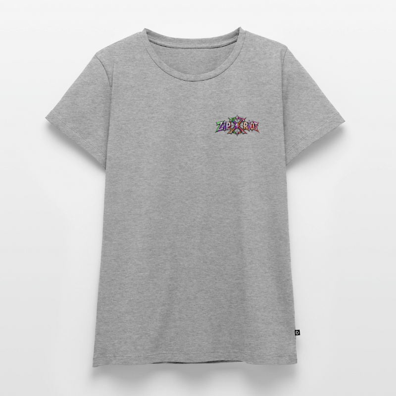 FUZZBALL GREMMY – Damen Premium T-Shirt - Grau meliert