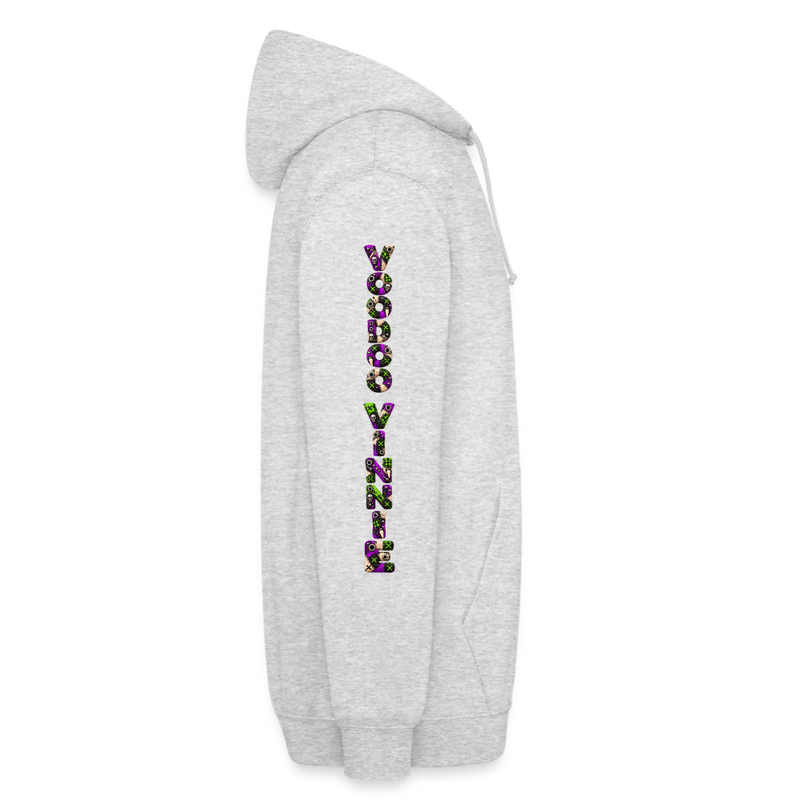 VOODOO VINNIE – Herren / Unisex Hoodie - Hellgrau meliert