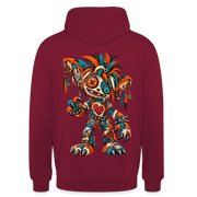SCRAP JACK – Herren / Unisex Hoodie - Bordeaux