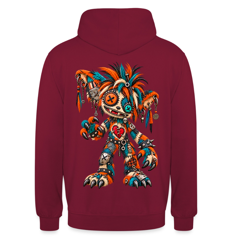 SCRAP JACK – Herren / Unisex Hoodie - Bordeaux