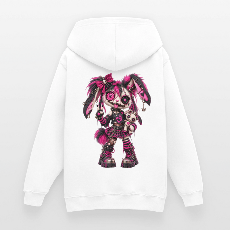 VELVET VEX – Teenie Hoodie - Weiß