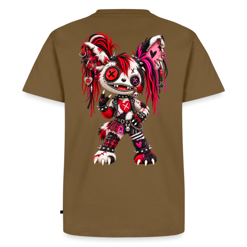MOSH MOLLY – Herren Premium T-Shirt - Nussbraun