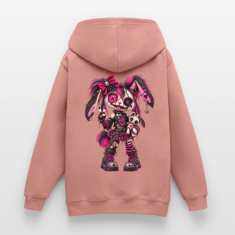 VELVET VEX – Teenie Hoodie - Altrosa