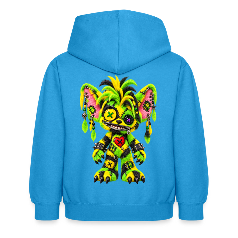 FUZZBALL GREMMY – Kinder Hoodie - Meeresblau