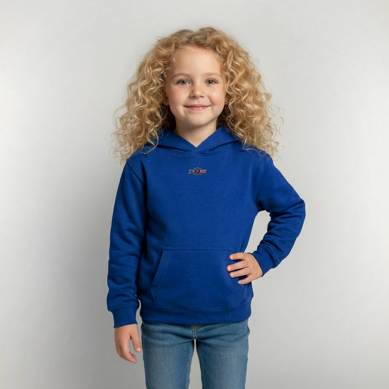 FUZZBALL GREMMY – Kinder Hoodie - Royalblau