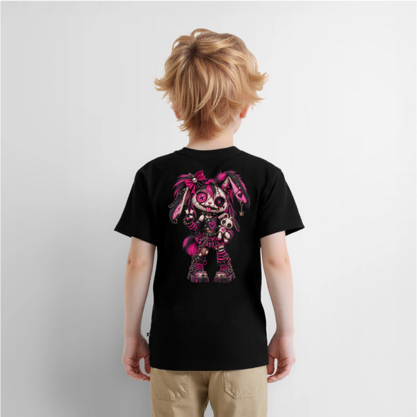 VELVET VEX – Kinder Premium T-Shirt - Schwarz
