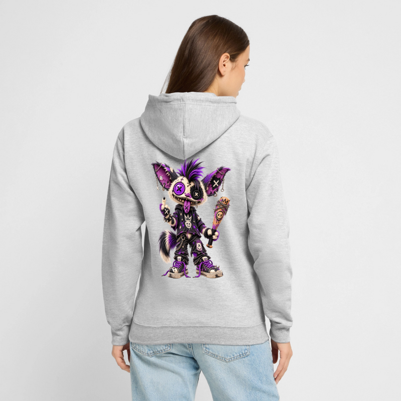 RAGGZR – Herren / Unisex Hoodie - Hellgrau meliert
