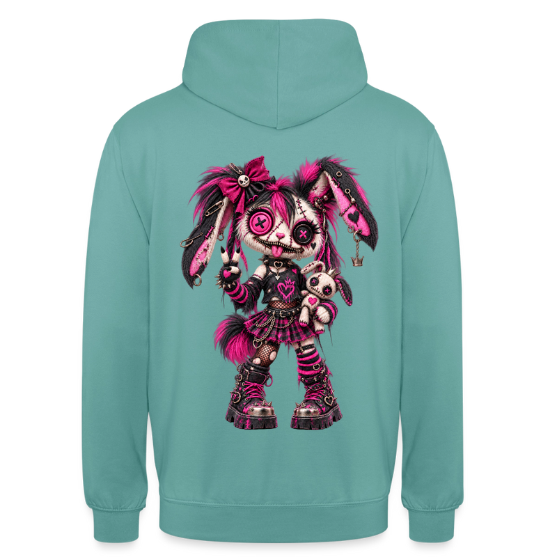 VELVET VEX – Herren / Unisex Hoodie - Pastelltürkis