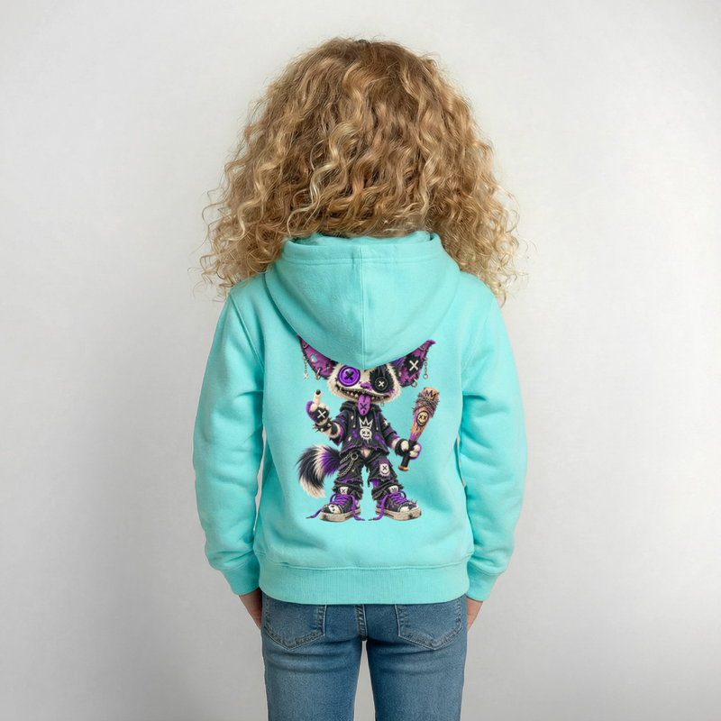 RAGGZR – Kinder Hoodie - Pfefferminze