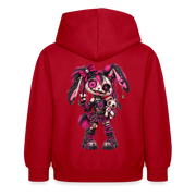 VELVET VEX – Kinder Hoodie - Rot