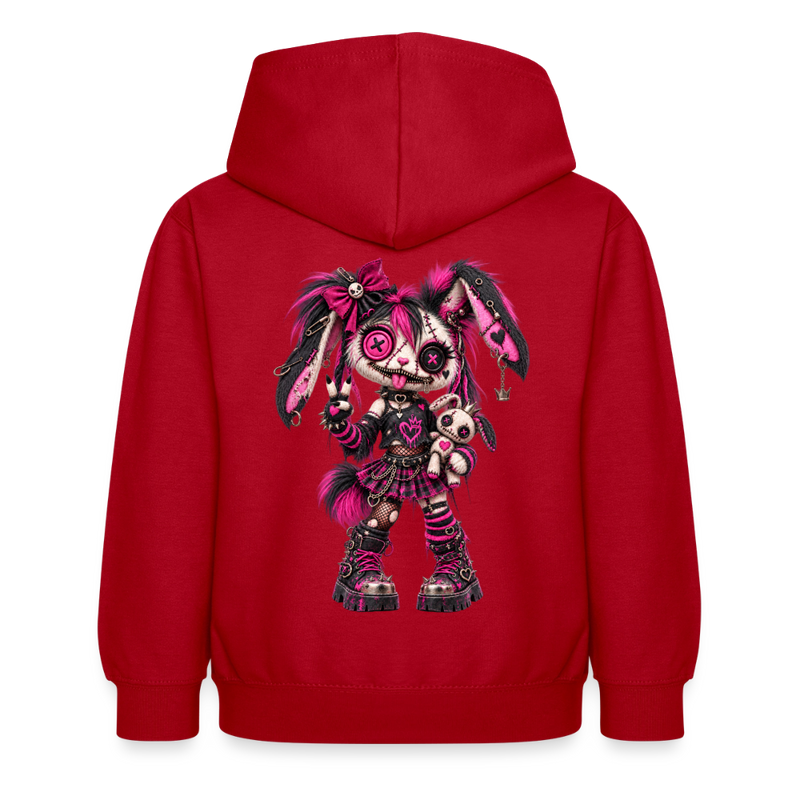 VELVET VEX – Kinder Hoodie - Rot
