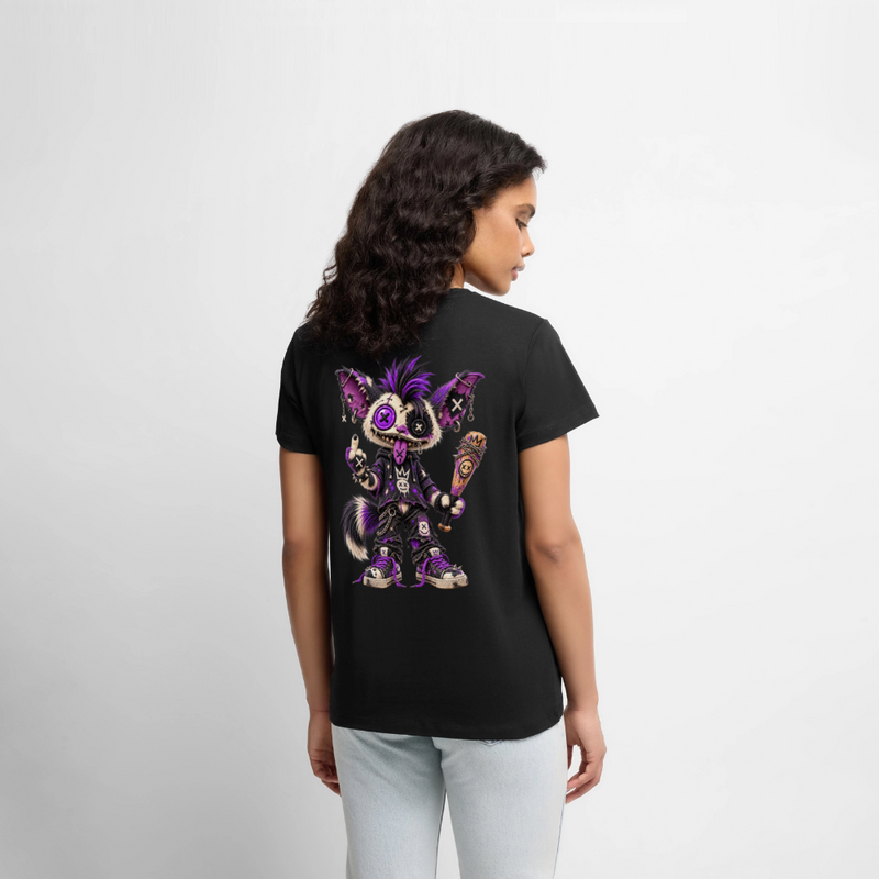 RAGGZR – Damen Premium T-Shirt - Schwarz