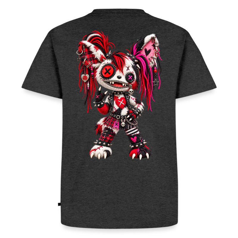 MOSH MOLLY – Herren Premium T-Shirt - Anthrazit meliert