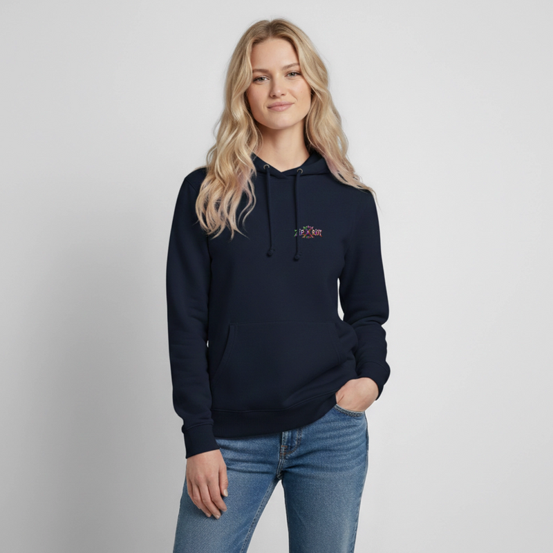 VELVET VEX – Damen Hoodie - Navy