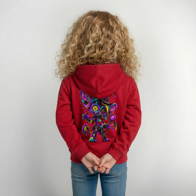 HEXIE HAZE – Kinder Hoodie - Rot