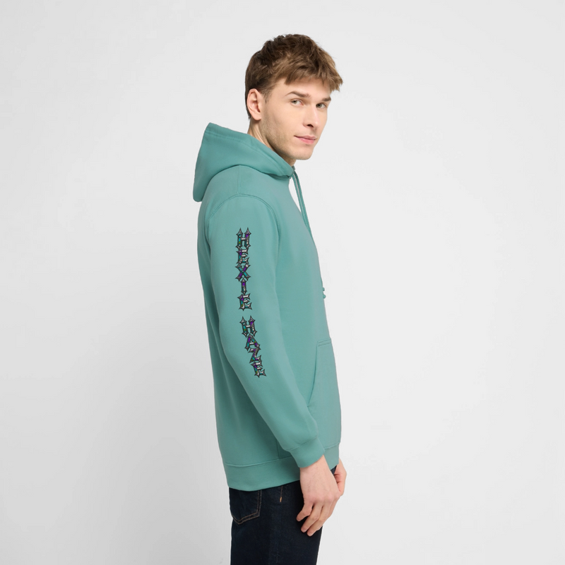 HEXIE HAZE – Herren / Unisex Hoodie - Pastelltürkis