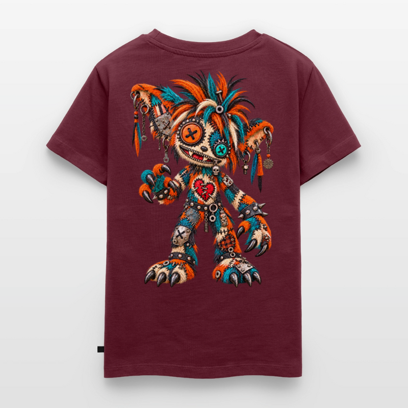 SCRAP JACK – Kinder Premium T-Shirt - Burgunderrot
