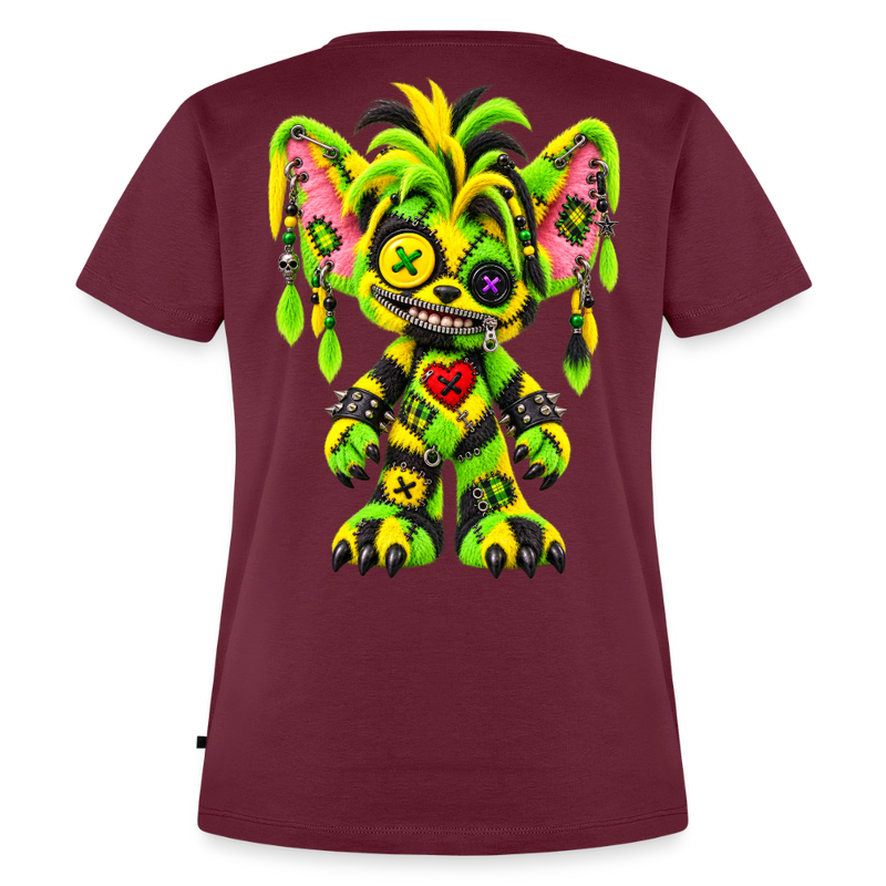 FUZZBALL GREMMY – Damen Premium T-Shirt - Burgunderrot