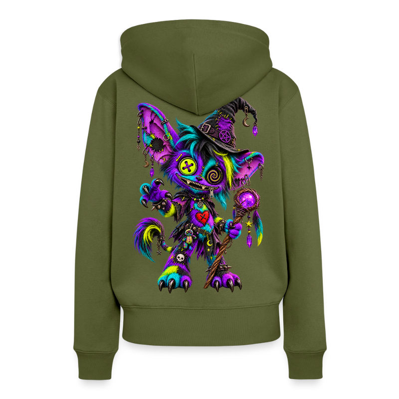HEXIE HAZE – SPELLBOUND | Premium Damen-Hoodie - Khaki
