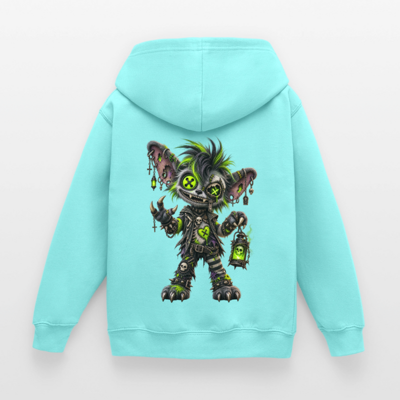 GRAVEYARD GIZZ – Kinder Hoodie - Pfefferminze