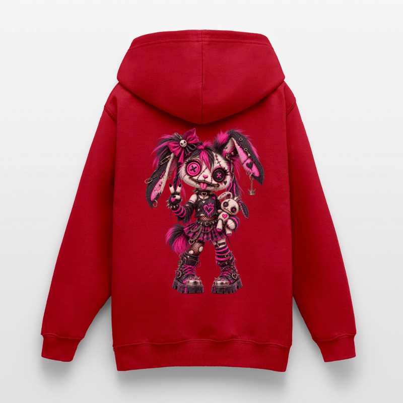 VELVET VEX – Teenie Hoodie - Rot