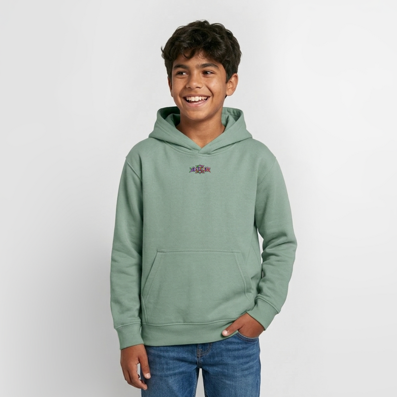 RAGGZR – Teenie Hoodie - Graugrün