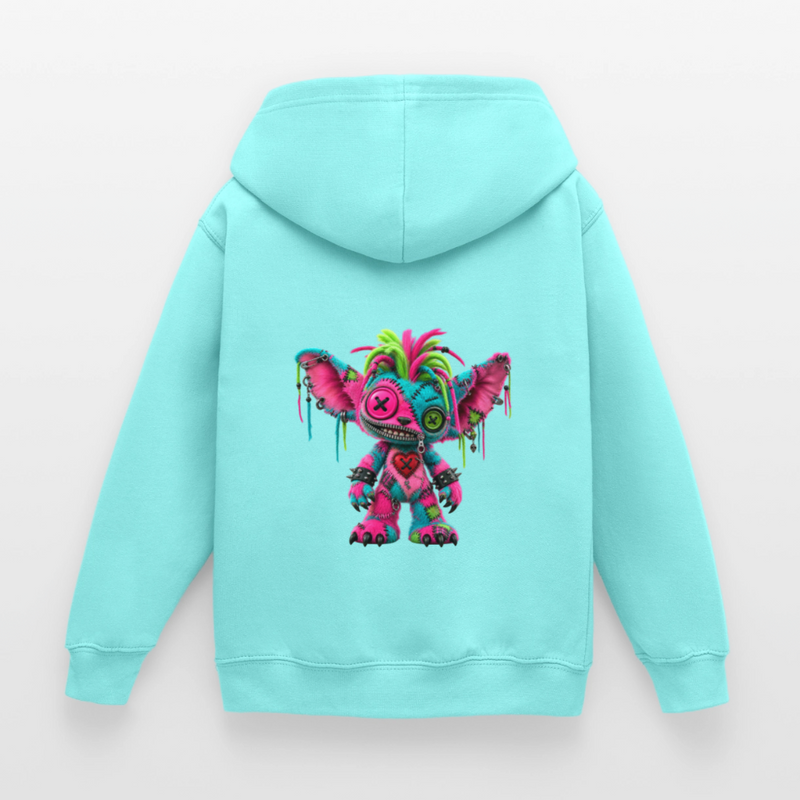 RIOT ROXIE – Kinder Hoodie - Pfefferminze