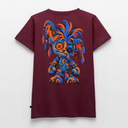 STATIC SPIKE – Damen Premium T-Shirt - Burgunderrot