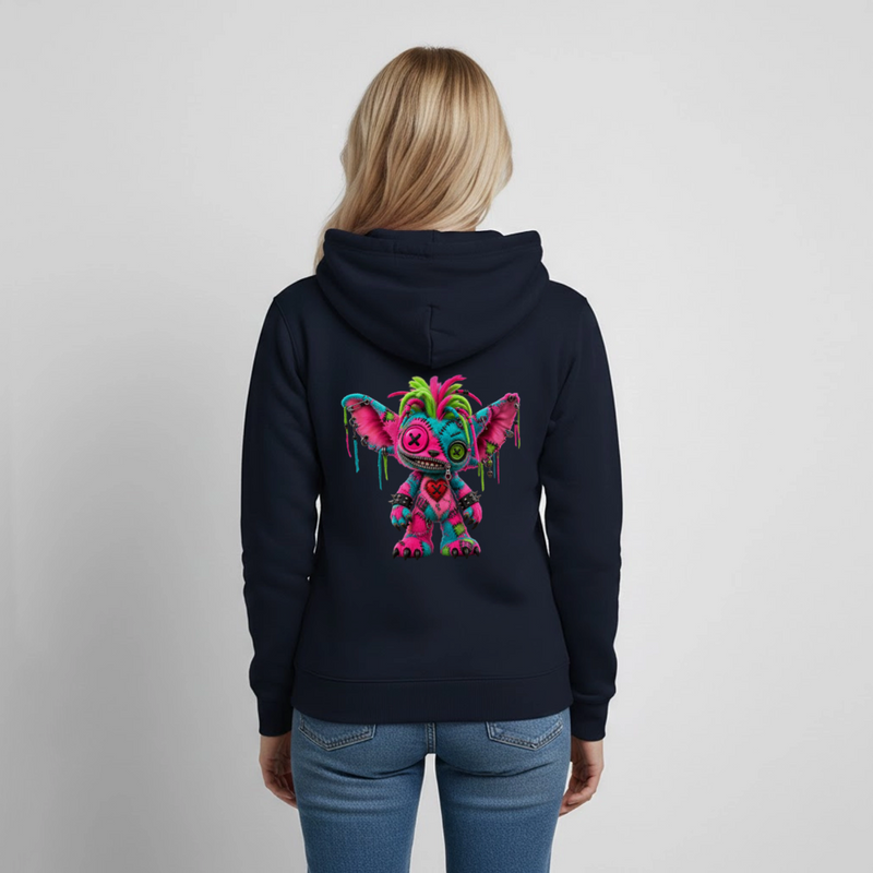 RIOT ROXIE – Damen Hoodie - Navy