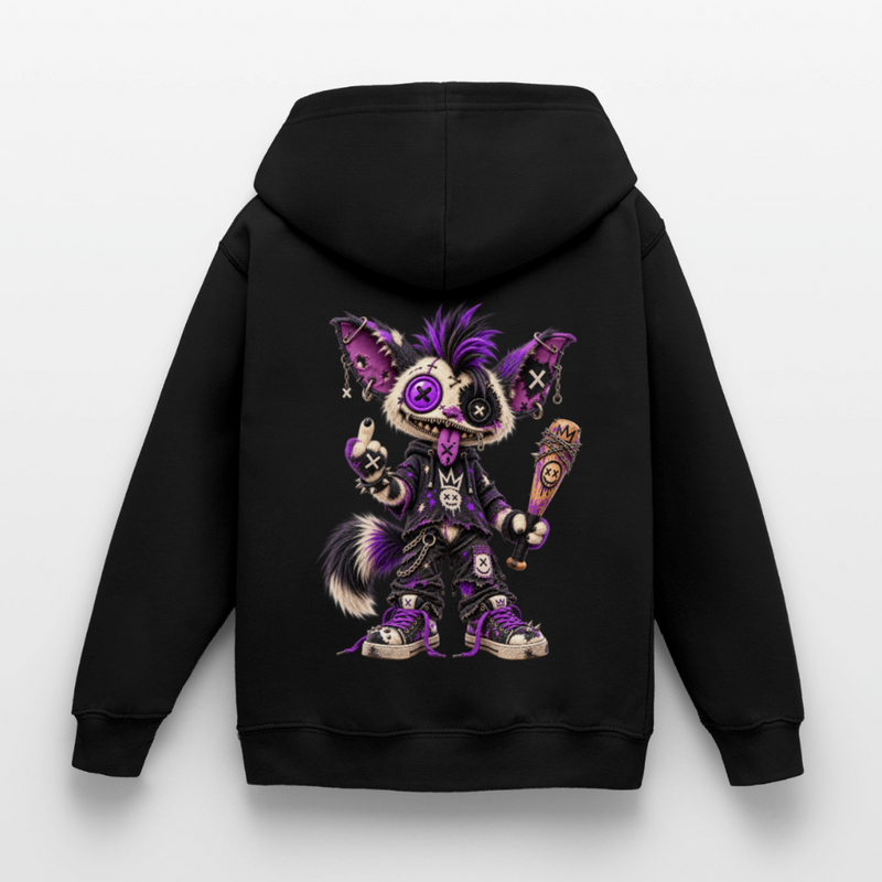 RAGGZR – Kinder Hoodie - Schwarz