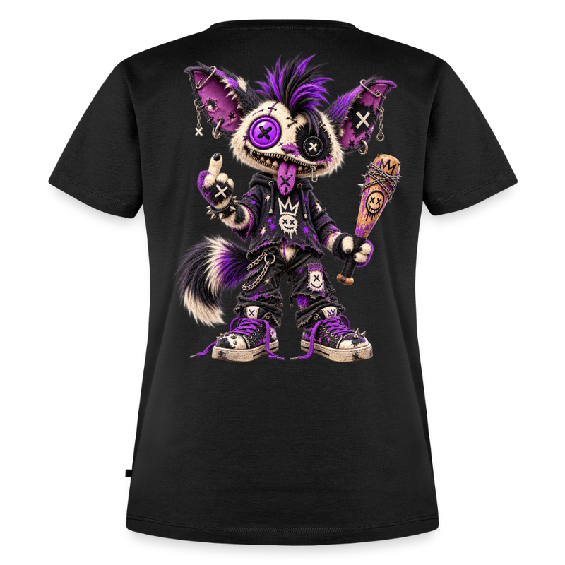 RAGGZR – Damen Premium T-Shirt - Schwarz