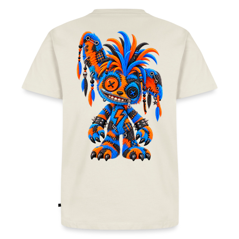 STATIC SPIKE – Herren Premium T-Shirt - Naturweiß