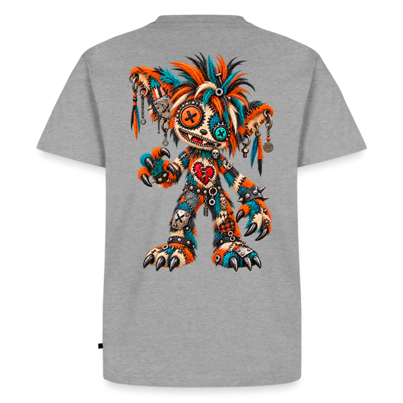 SCRAP JACK – Herren Premium T-Shirt - Grau meliert